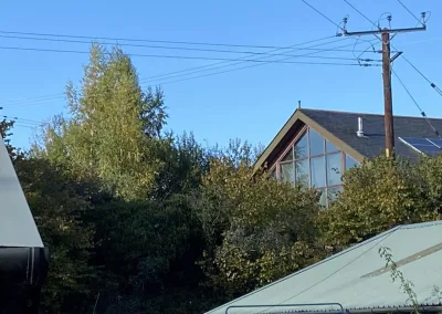 Barley Wood and Woodbase Joiners Ltd unit rooftops